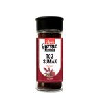 Super Gurme Masala Toz Sumak 50 gr – Tuzluk Kapaklı Cam Ambalajda - Ground Sumac (Menşei; Türkiye)