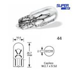 Super Light T10 Dipsiz Halojen Park Ampulü 12v 1 Adet
