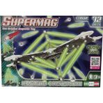 Super Mag Supermag 72 Parça Fosforlu Manyetik Yapı Oyuncağı- Stem Mıknatıslı Set - MIKNATISLI OYUNCAK