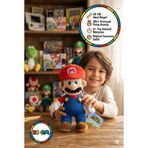 Super Mario 30 Cm Peluş Oyuncak Yumuşak Lisanslı Mario Bebek Koleksiyon Figürü