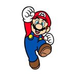 Super Mario Araba, Motorsiklet, Kask, Laptop, Cam Sticker 14x8 Cm