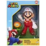 Süper Mario Ateş Mario Ve Ateş Çiçeği Figürü Vitrin