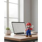 Süper Mario Dekor Figür Eğlenceli Oyun Temalı Biblo
