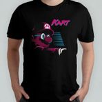 Super Mario Kart %100 Pamuklu Bisiklet Yaka T-Shirt Model 2 - Siyah - XL