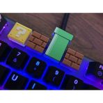 Super Mario Klavye Tuş Seti (4’lü) – Soru Bloğu, Boru ve Tuğla | Mekanik Klavye Uyumlu Keycap