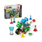 Super Mario: Mario Kart – Yoshi Bike 72031, 7 Yaş ve Üzeri Erkek ve Kız Çocukları ve Oyuncular Için Yaratıcı Oyuncak Yapım Seti, Oyuncular Için Doğum Günü Hediyesi (133 Parça) - Option-1