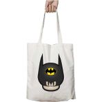 Super Mario Mushroom Batman Iki Tarafı Kalıcı Baskılı Yıkanabilir Çanta