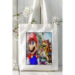 Super Mario Oyun Baskılı Omuz Çanta Kişiye Özel Model 13