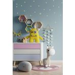 SUPER NOVA 36 Adet Fosforlu Mini Yıldız, Büyük Yıldız Yeşil Karanlıkta Parlar Duvar ve Tavan Çocuk Odası Süs Sticker