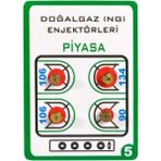 Süper Parça Doğal Gaz Dönüşüm Enjektörü 7 mm Fırın (Meme) 4 Adet