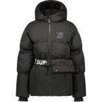 Super Rebel Siyah Kız Çocuk Kayak Montu R409-5204-AO-PUFF Girls Fleece Hood - 14 Yaş