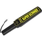 Super Scanner GP-3003B1 El Tipi Metal Üst Arama Dedektörü - Siyah