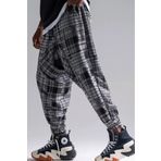Superbluemexico Erkek Desenli Laci Jogger Şalvar Pantolon