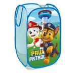 SUPERDIVER - Katlanabilir Oyuncak ve Giysi Sepeti Paw Patrol - Resmi Paw Patrol Lisansı - Düzenleme için İdeal - 36x36x58 cm - Kullanımı ve Saklaması Kolay - Çocuklar İçin