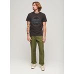 Superdry Bisiklet Yaka Baskılı Antrasit Erkek T-Shirt M1011981ADEZ_ROCK GRAPHIC BAND TEE