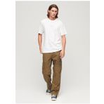 Superdry Bisiklet Yaka Baskılı Beyaz Erkek T-Shirt M6010803AT7X_MICRO LOGO GRAPHIC LOO