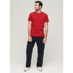 Superdry Bisiklet Yaka Baskılı Kırmızı Erkek T-Shirt M1011908A5OV_EMBOSSED Vl T Shırt - XL