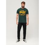 Superdry Bisiklet Yaka Baskılı Petrol Erkek T-Shirt M1011922A27E_NEON VL T SHIRT