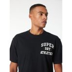 SUPERDRY Bisiklet Yaka Baskılı Siyah Erkek T-Shirt M1011914A02A_EMB SUPERSTATE ATH LOG