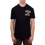 SUPERDRY Bisiklet Yaka Baskılı T-Shirt, M, 5003135398, Siyah, Erkek