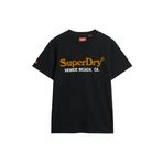 SUPERDRY Bisiklet Yaka Baskılı T-Shirt, S, 5003135368, Siyah, Erkek