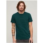 Superdry Bisiklet Yaka Baskılı Yeşil Erkek T-Shirt M1011908A8UM_EMBOSSED VL T SHIRT