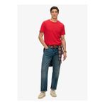 SUPERDRY Bisiklet Yaka Kırmızı Erkek T-Shirt M1012140A-F7L_CLASSIC ESSENTIAL TEE