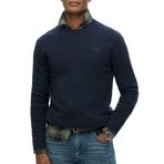 Superdry Bisiklet Yaka Normal Erkek Kazak M6110641A5Ej_Essentıal Slım Fıt Cre, Lacivert, M