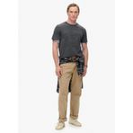 Superdry Bisiklet Yaka Siyah Erkek T-Shirt M1012004A04A_EMBOSSED LOGO GRAPHIC
