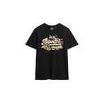 SUPERDRY Bisiklet Yaka Siyah Erkek T-Shirt M1012111A-02A_VL TOKYO RELAXED TEE