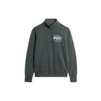 SUPERDRY Bisiklet Yaka Sweatshirt, L, 5003215490, Siyah, erkek