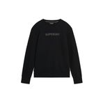 SUPERDRY Bisiklet Yaka Sweatshirt Luxury Sport Loose Fit, M, 5003135473, Siyah, erkek