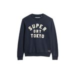 SUPERDRY Bisiklet Yaka Sweatshirt, S, 5003215474, Lacivert, erkek