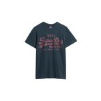 SUPERDRY Bisiklet Yaka T-Shirt, S, 5003215451, Lacivert, Erkek