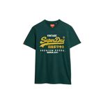 SUPERDRY Bisiklet Yaka Yeşil T-Shirt, M, 5003215418, Yesil, Erkek