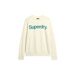 SUPERDRY CLASSIC CORE LOGO SWEATSHIRT Sweatshirt, L, M2013714A, Oyster Cream, erkek