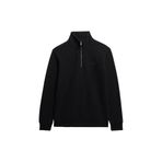 Superdry Dik Yaka Baskılı Sweatshirt, S, M2013750A, Siyah, erkek