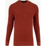 Superdry Düz Yaka Normal Düz Turuncu Erkek Kazak M6110657AB2N_TEXTURED CREW KNIT JUM