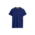 Superdry Erkek Essential Logo Emb Tee T-Shirt, Mavi (Supermarineblau), M