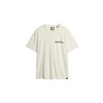 Superdry Erkek T-Shirt 5003135328, Krem Rengi, S