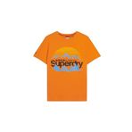 Superdry Erkek T-Shirt 5003135378, Turuncu, M