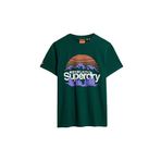 Superdry Erkek T-Shirt 5003135397, Koyu Yeşil, M