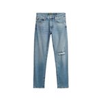 Superdry Erkek Vintage Slim Jeans Pantolon, Shotwell Mavi, 32W / 30L