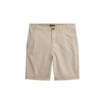 Superdry Erkek Vintage Uluslararası Chino Şort, Bej, Bej, 52 Standart