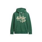 SUPERDRY Kapüşon Yaka Sweatshirt, L, 5003215446, Yeşil, erkek
