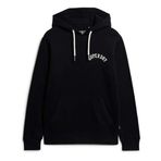 SUPERDRY Kapüşon Yaka Sweatshirt Tattoo Graphic Hoodie, 2XL, 5003215427, Siyah, erkek