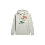 SUPERDRY Kapüşon Yaka Sweatshırt Tokyo VL Graphic Hoodi, L, 5003215462, Bej, erkek