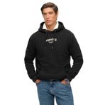 SUPERDRY Kapüşon Yaka Sweatshirt, XL, 5003301434, Siyah, erkek