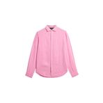 SUPERDRY Keten Casual Gömlek, S, 5003135477, Pembe, Erkek
