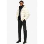 SUPERDRY Kırık Beyaz Erkek Mont M5011902A71D_HOODED CITY GRAPHIC PU